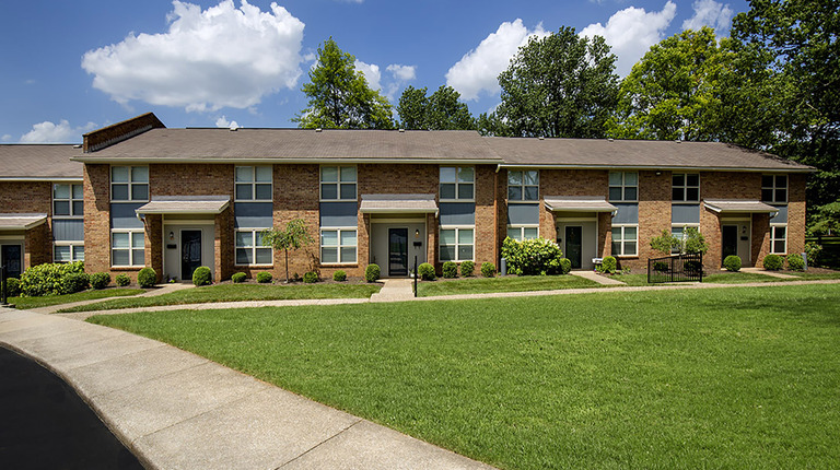 Ample Greenspace with Beautiful Walkways