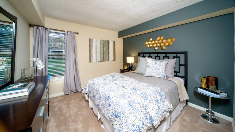 Spacious Bedroom with Large Window