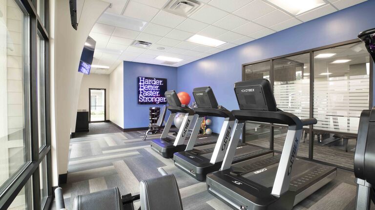 Fitness Center with Cardio Equipment