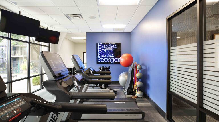 Fitness Center with Cardio Equipment