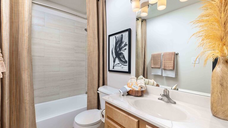 Spacious Bathroom with Large Vanity